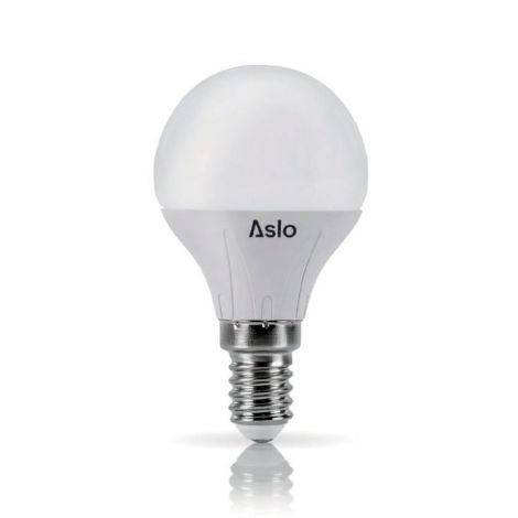 Lâmpada LED ASLO E14 Gota - Branco Neutro - 5W - 400lm