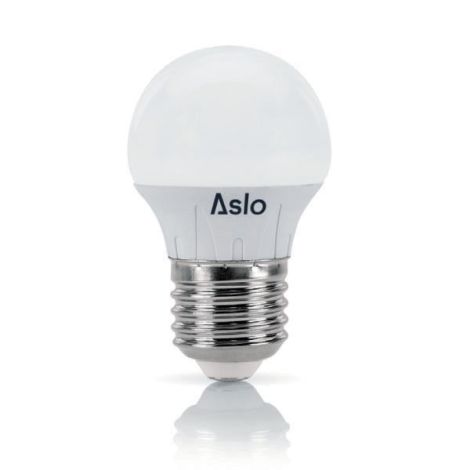 Lâmpada LED ASLO E27 Lustre - Branco Quente - 5W - 400lm