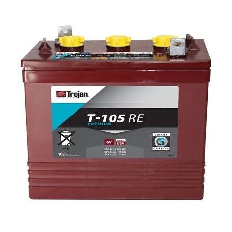 Bateria Monobloco Trojan 6V T-105 RE Premium